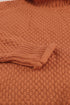 Oversized Chunky Batwing Long Sleeve Turtleneck Sweater
